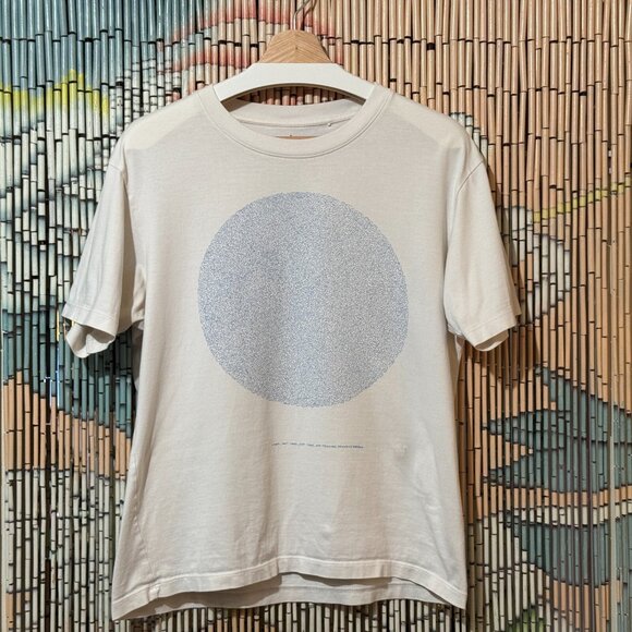 UNIQLO x SPRZNY x MOMA x Sol LeWitt Lines/Circle Cotton T-Shirt, White, Small - Picture 1 of 12